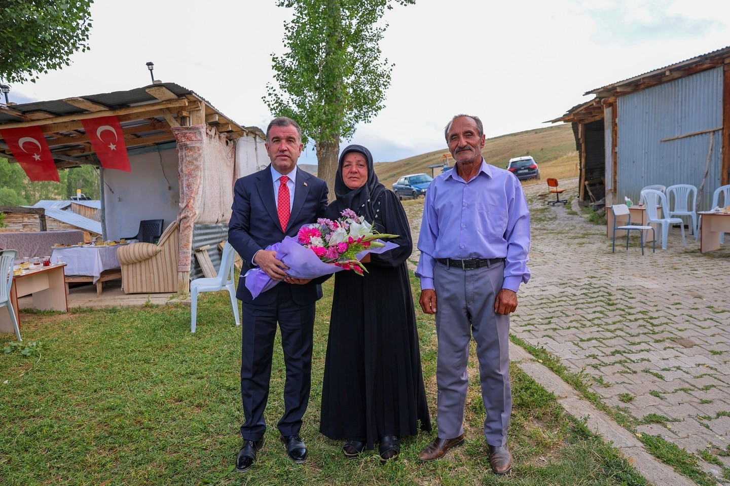 Bayburt’ta şehit ve gazi aileleri ziyaret edildi 