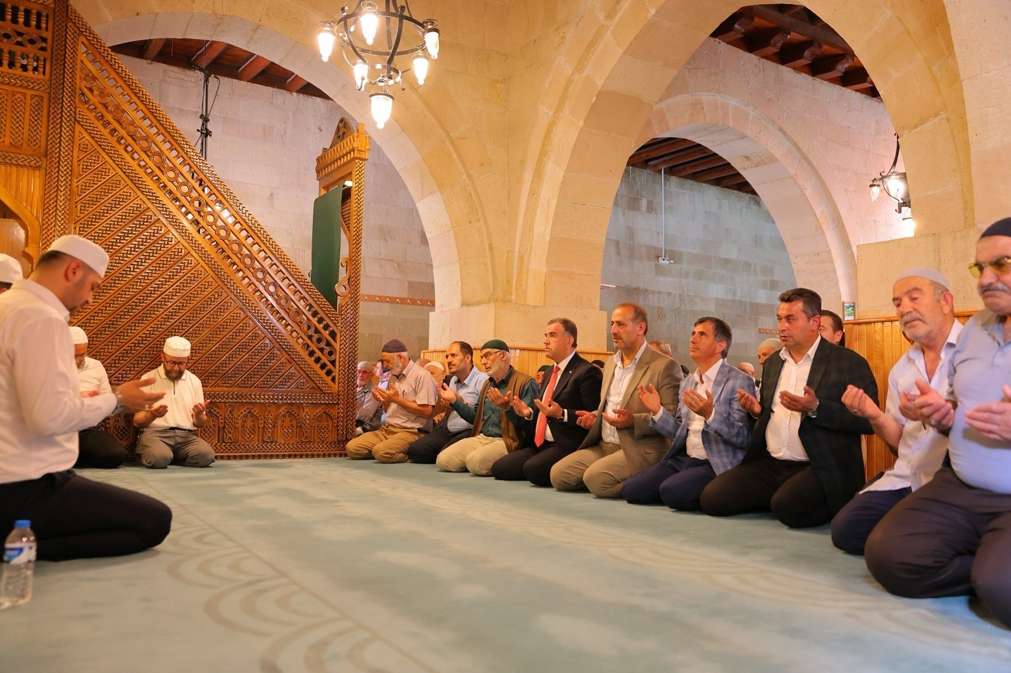 Şehitler için Bayburt ulu Cami’de Kur’an tilaveti ve hatim duası yapıldı 