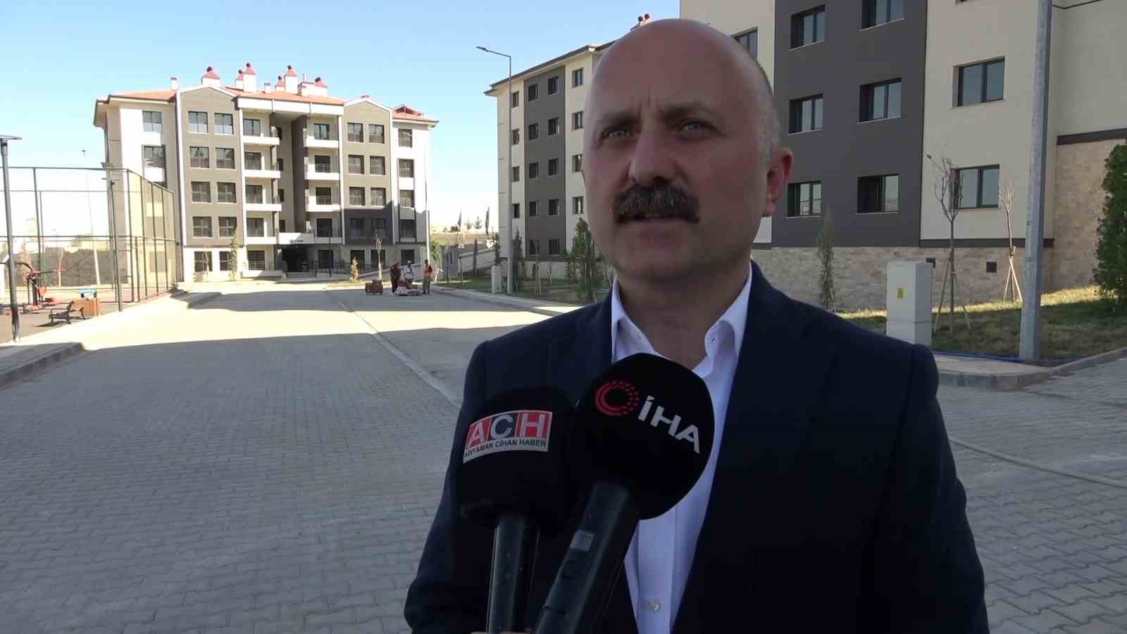 Adıyaman’daki kentsel dönüşüm alanında modern binalar yükseldi 