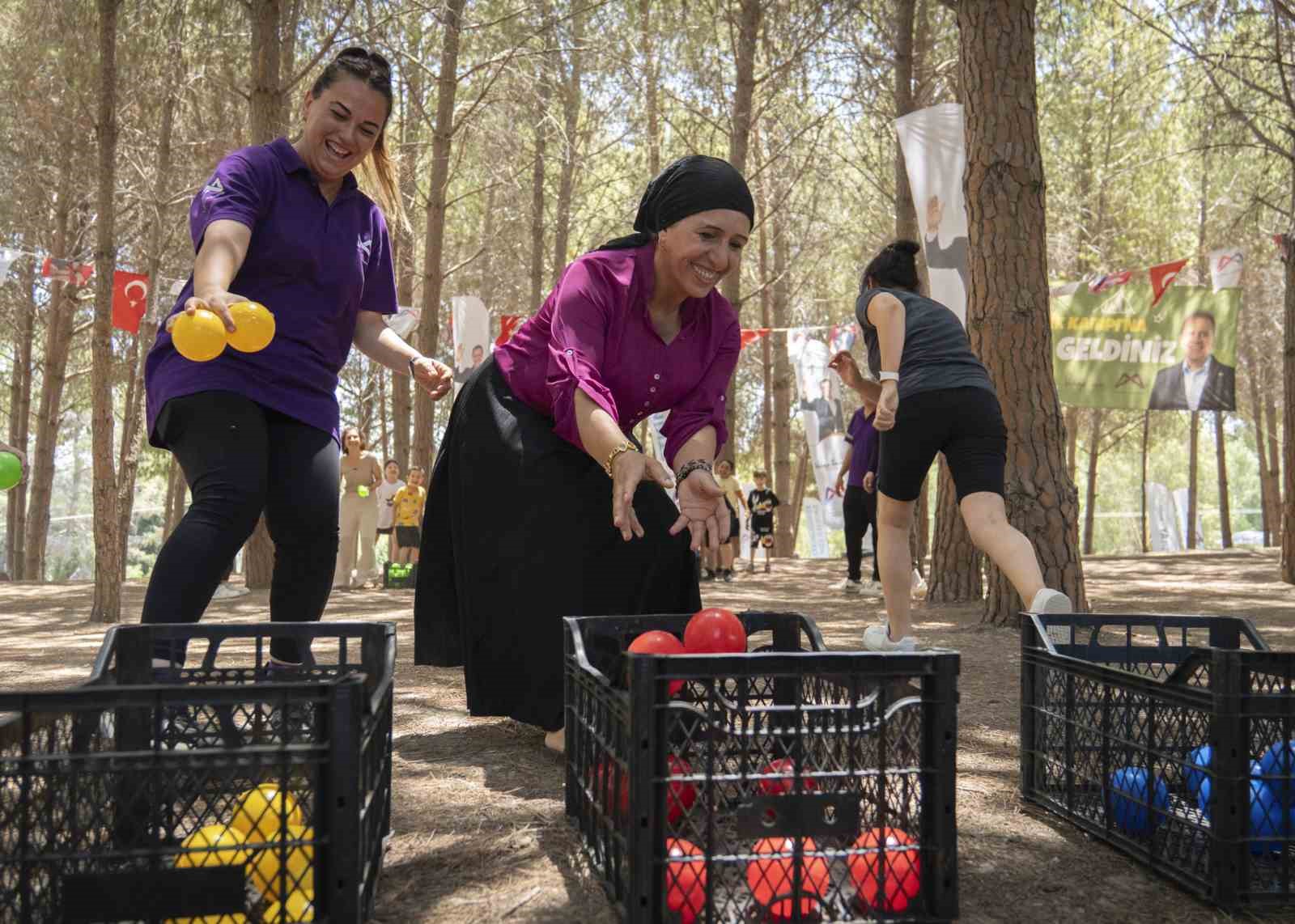 Mersin’de anneler ve çocuklar doğayla buluştu 