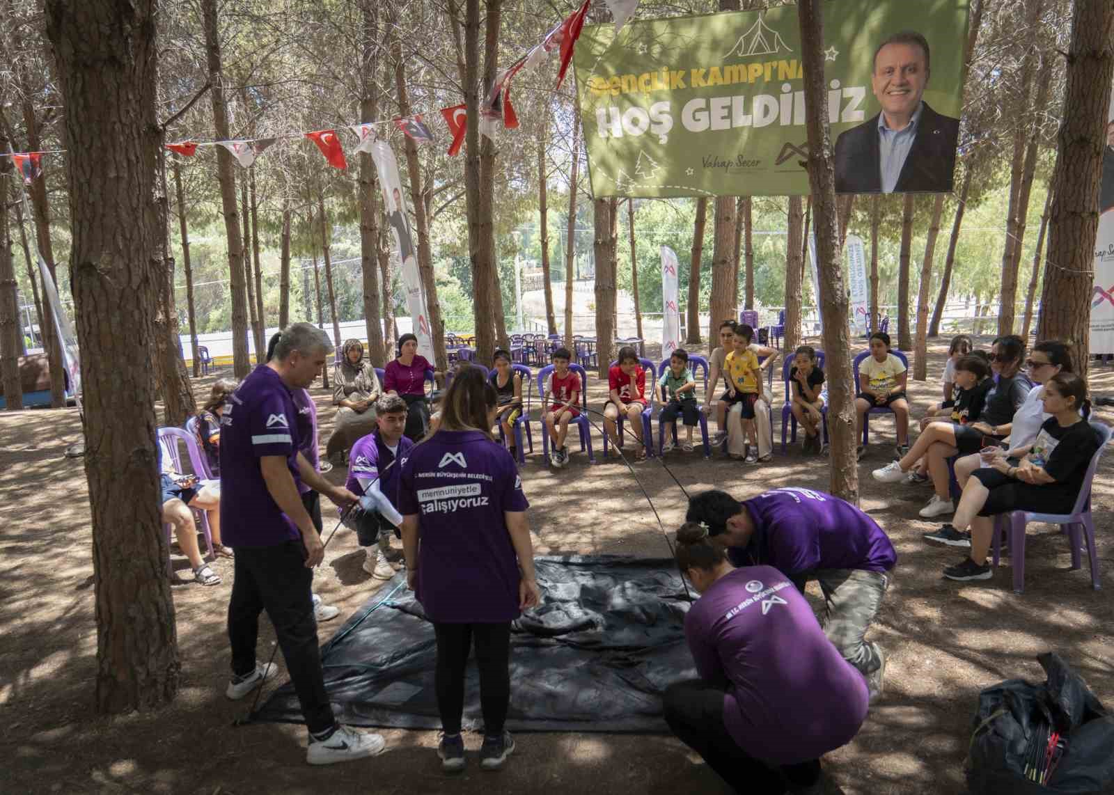 Mersin’de anneler ve çocuklar doğayla buluştu 