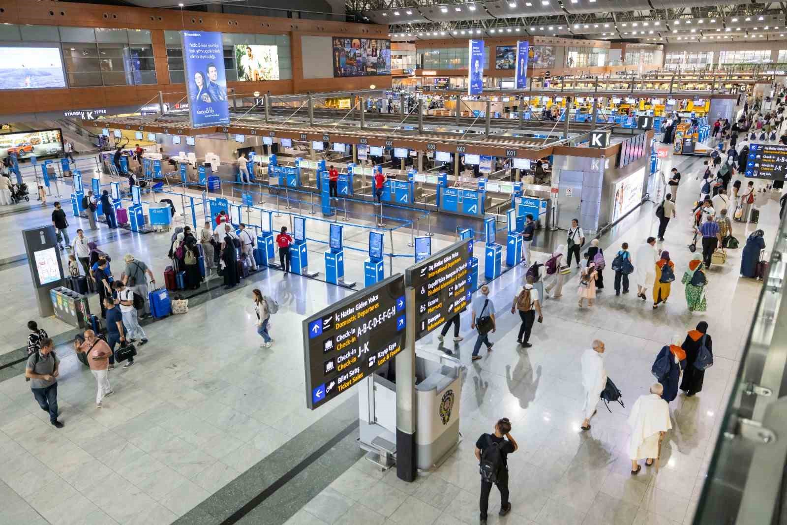 Sabiha Gökçen Havalimanı hafta sonu rekor tazeledi 