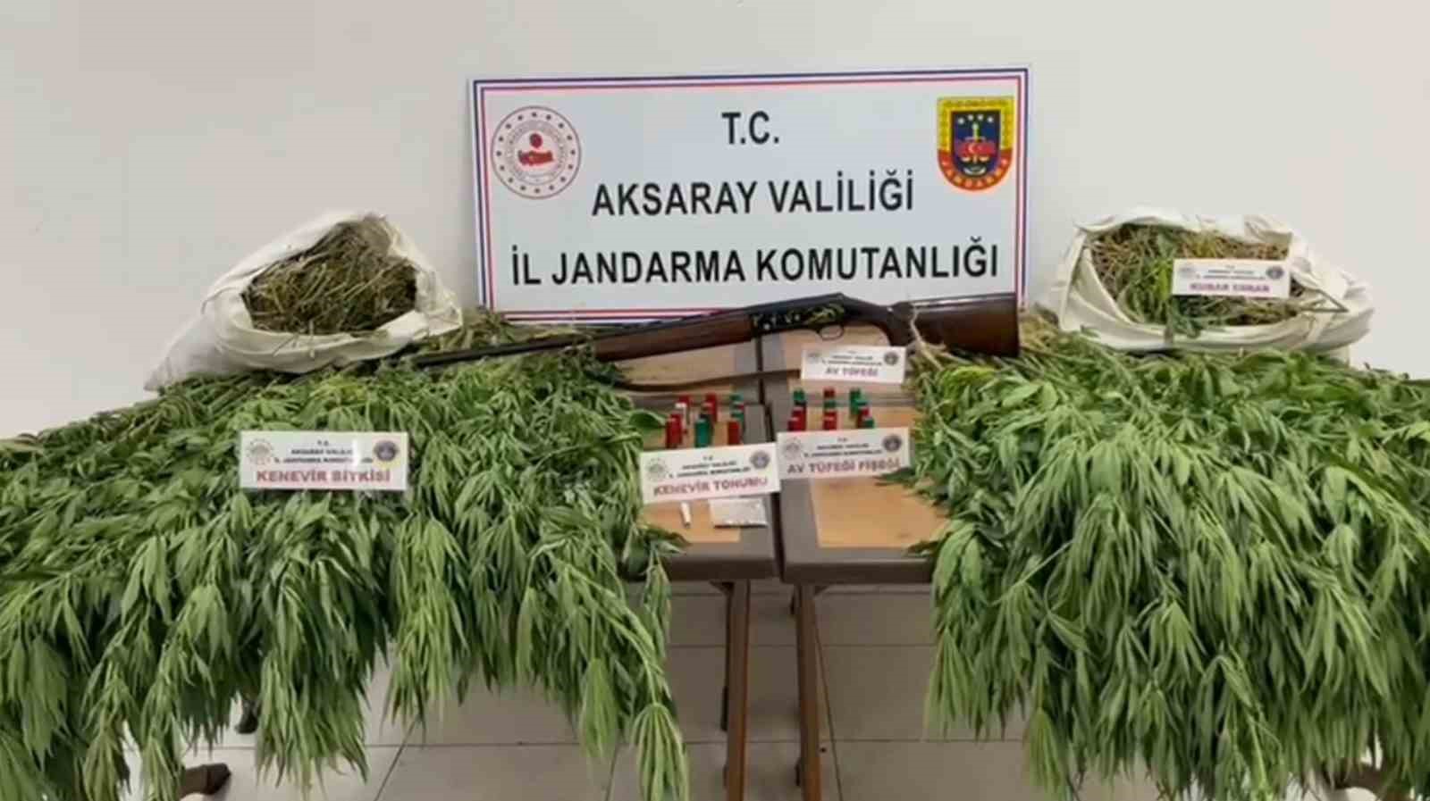 Aksaray’da dron destekli uyuşturucu operasyonu: 1 tutuklama 
