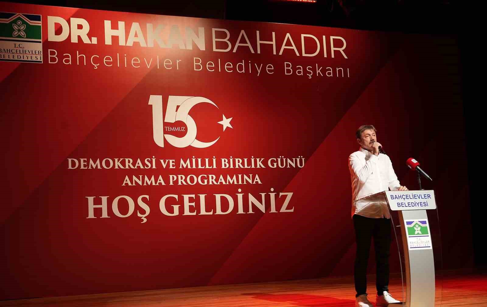 15 Temmuz Şehitleri Bahçelievler’de dualarla anıldı 