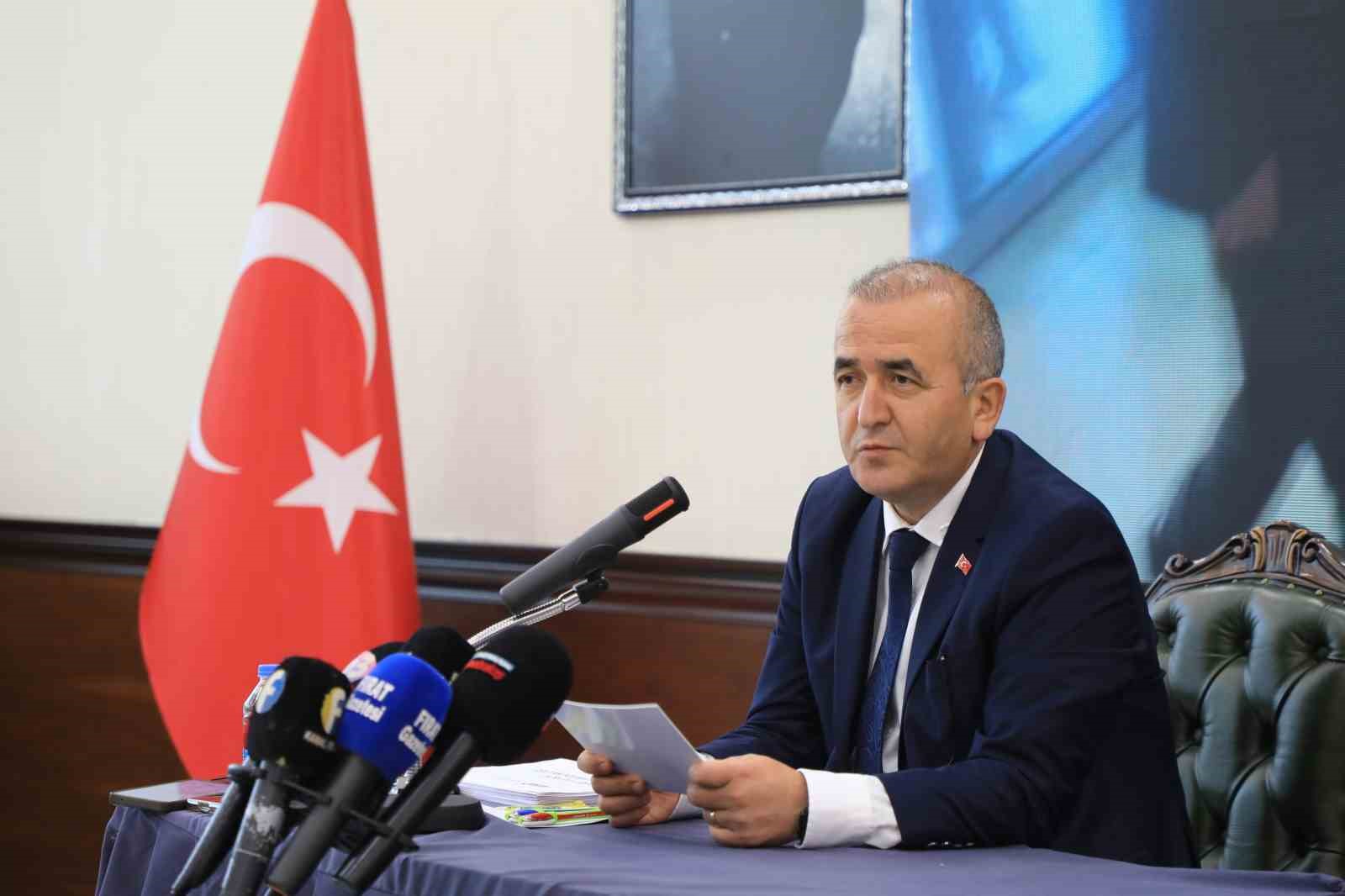 Elazığ Valisi Hatipoğlu: 