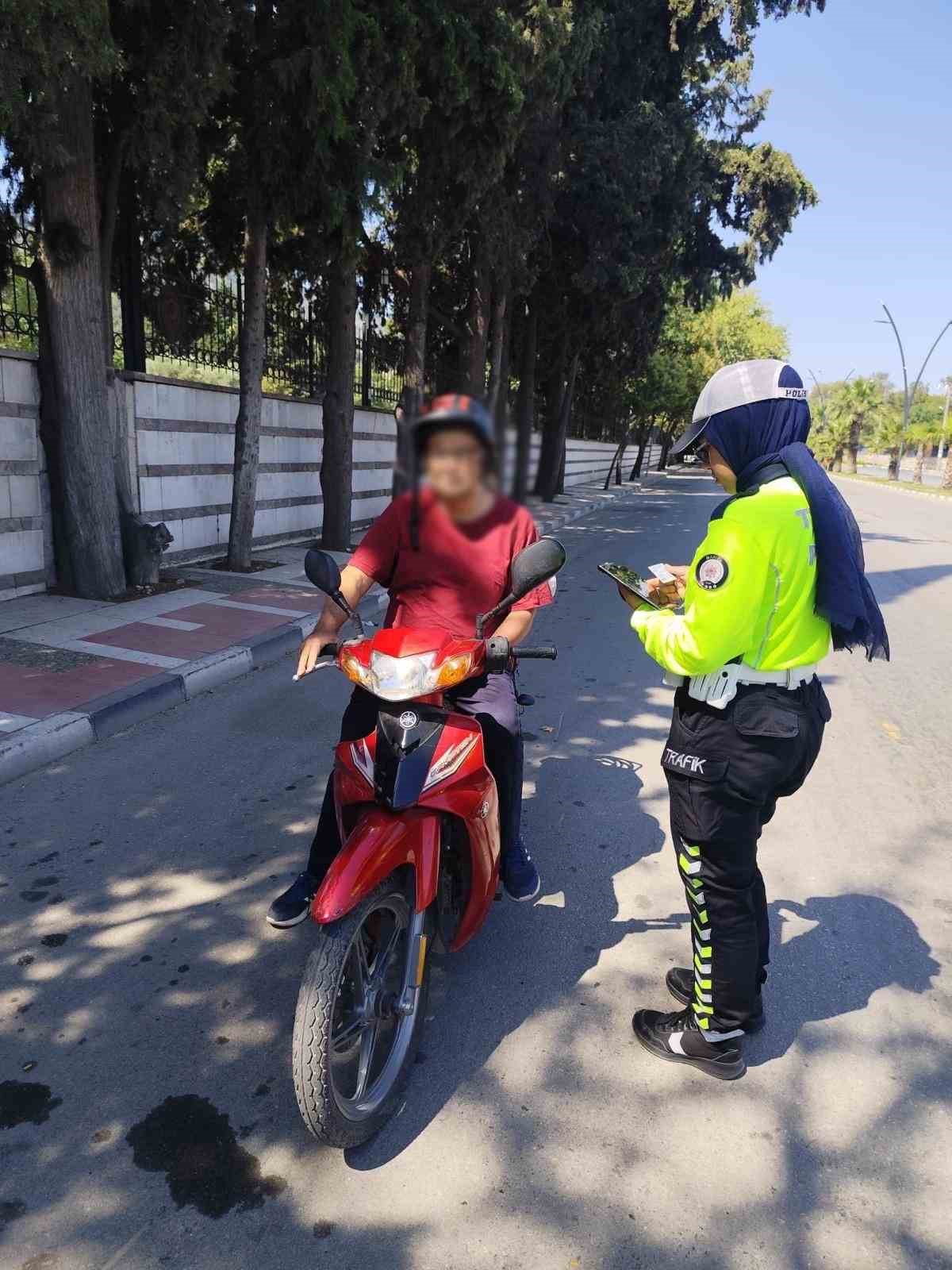 Manisa’da motosiklet denetiminde 3 milyon lirayı aşkın ceza kesildi 