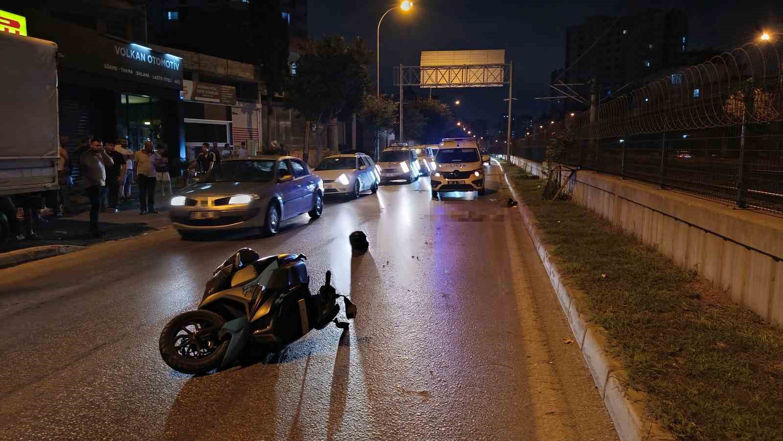 Adana’da motosiklet ile otomobil çarpıştı: 1 ölü, 1 yaralı 