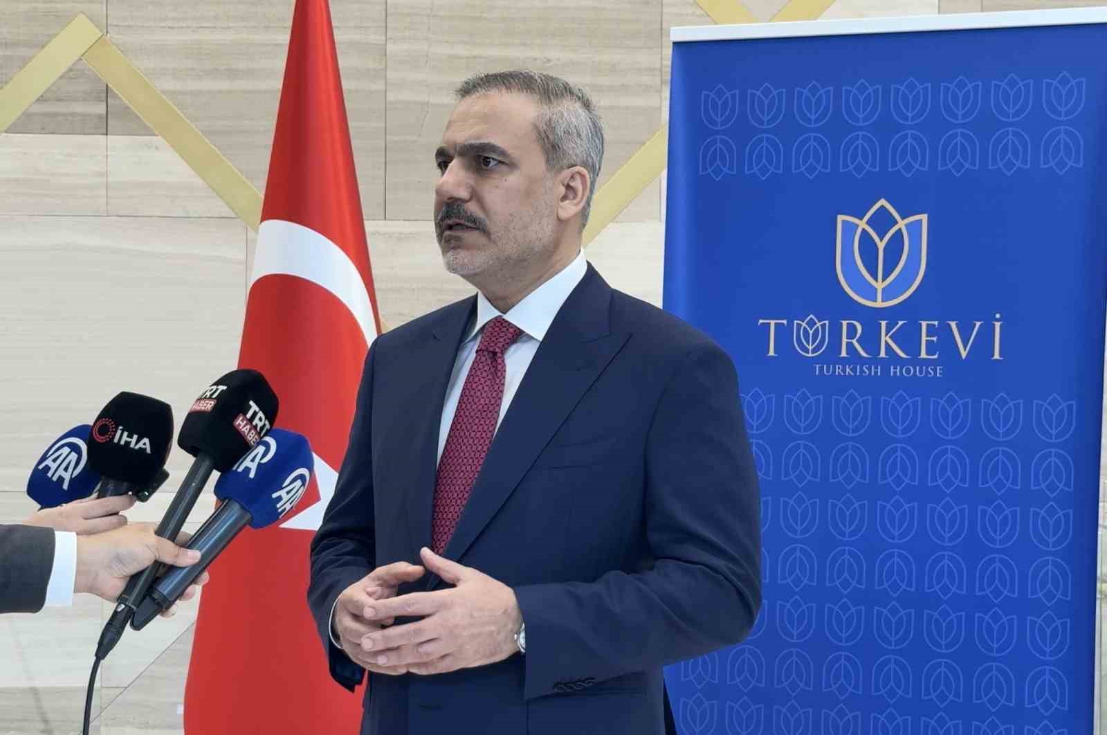 Dışişleri Bakanı Fidan: 