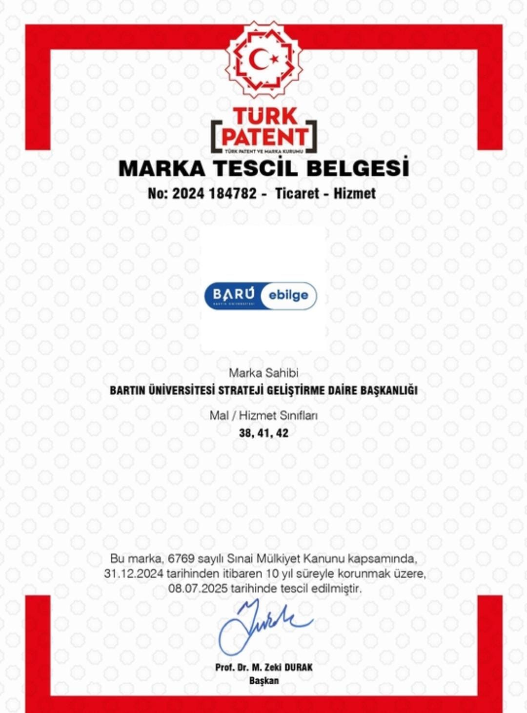 BARÜ’nün akıllı sohbet asistanı 
