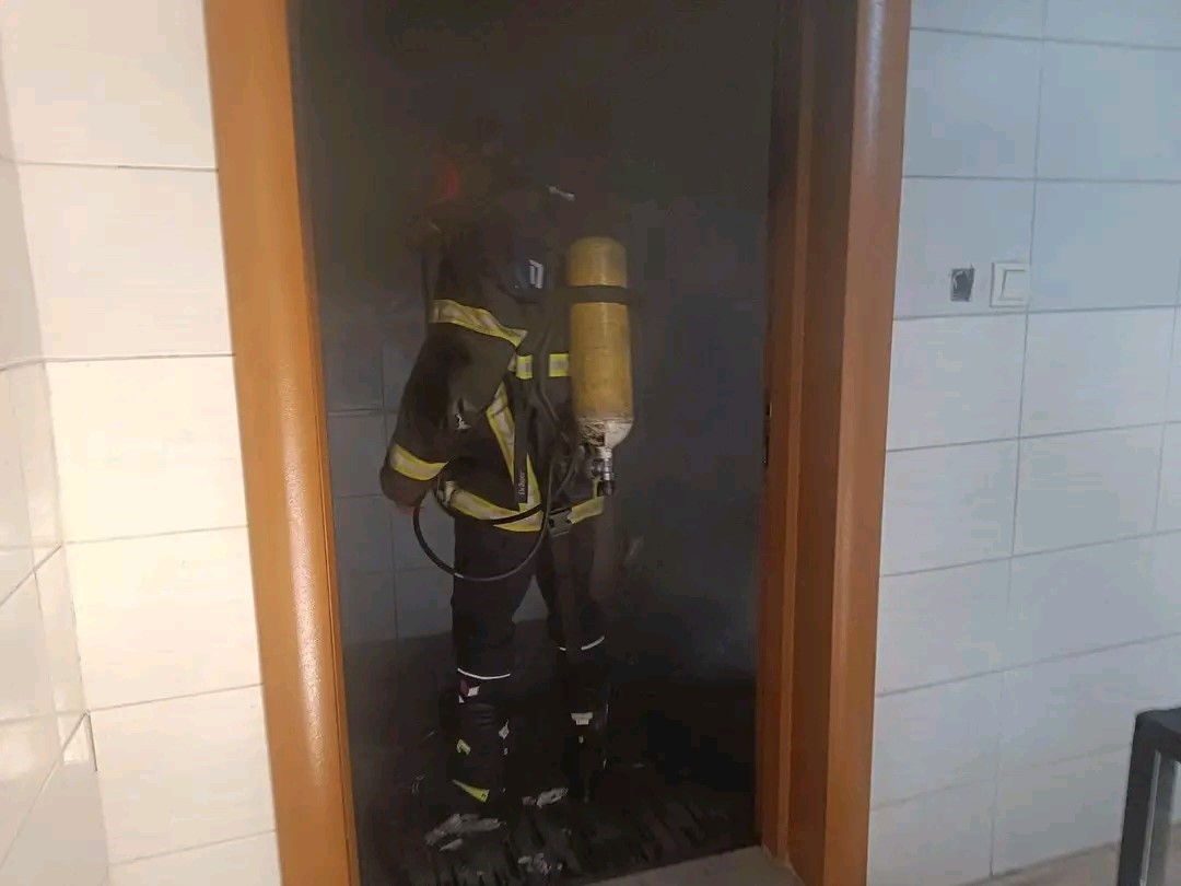 Kırıkhan’da ev yangını 