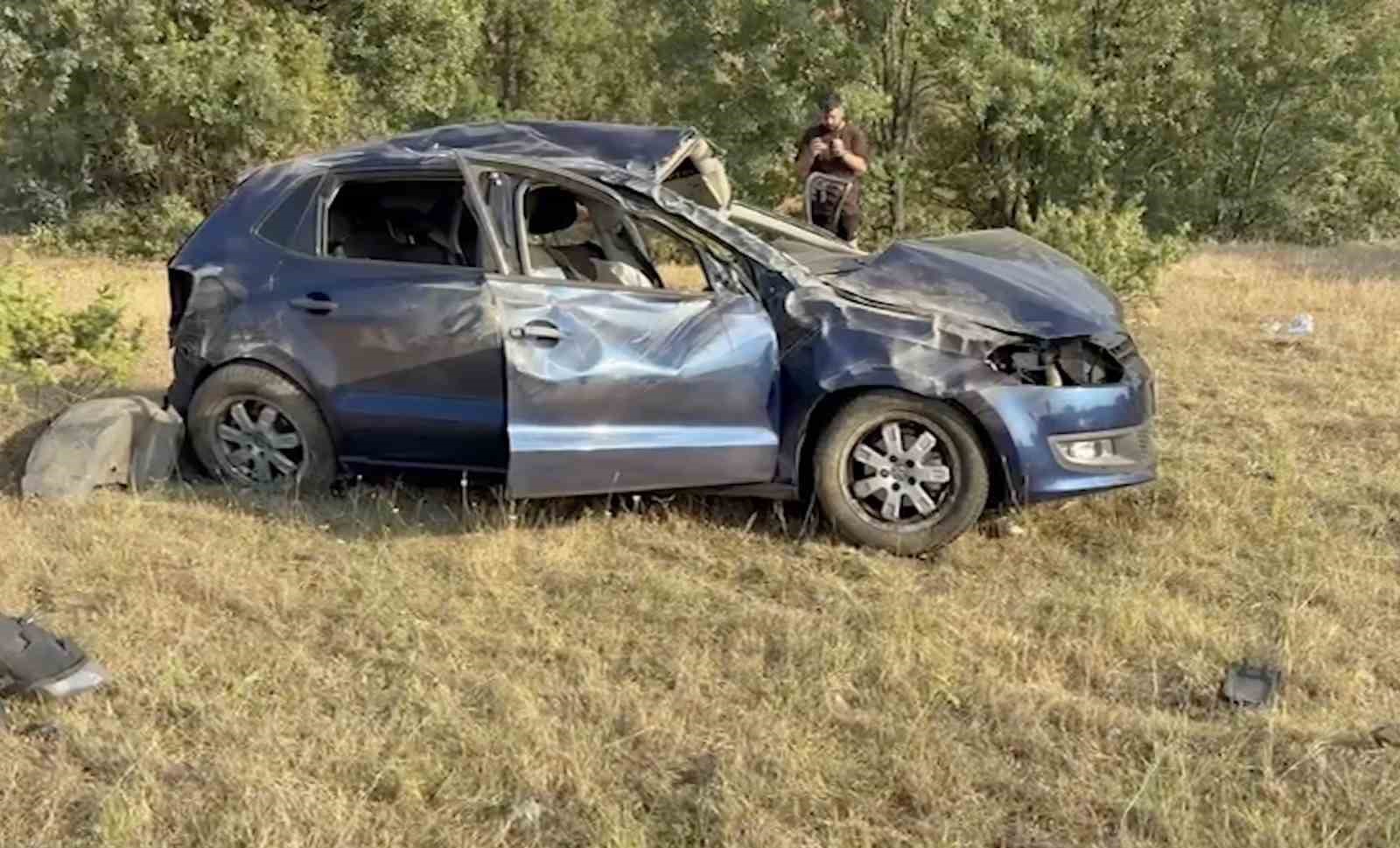 Kastamonu’da otomobil şarampole yuvarlandı: 1 ölü 