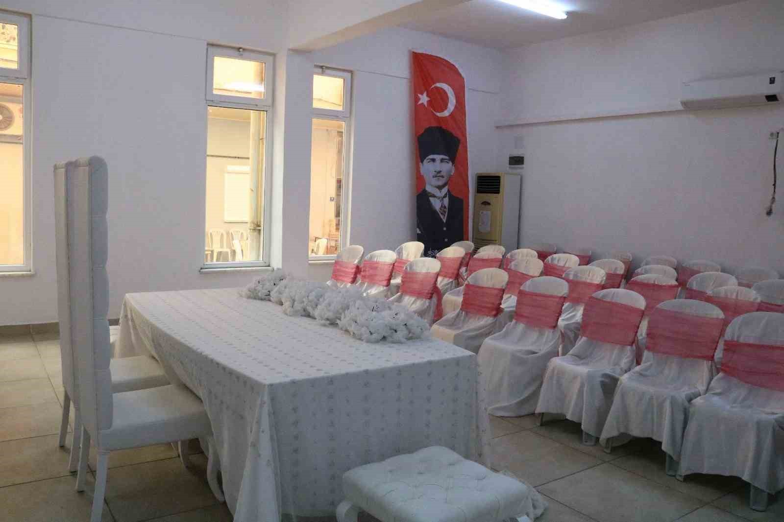 Yenilenen Yenipazar Nikah Salonu çiftlerini bekliyor 