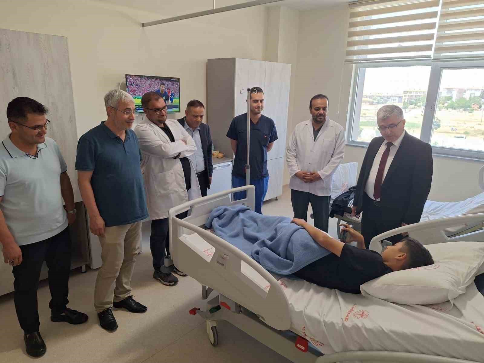 Yerköy’deki yeni devlet hastanesinde ilk ameliyat yapıldı 