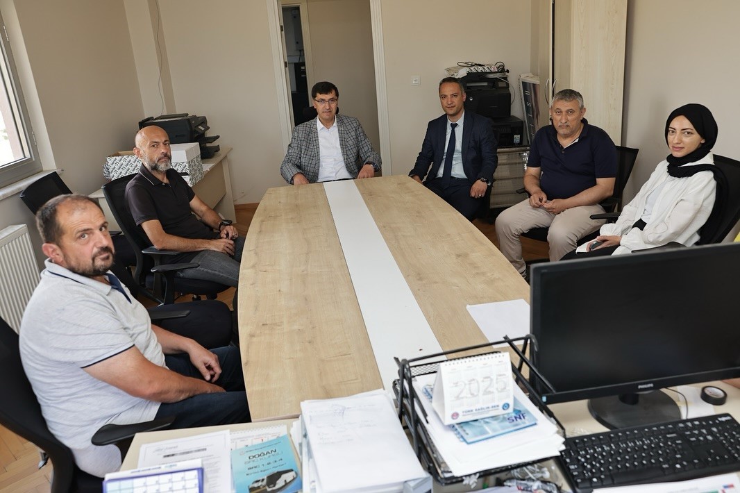 Başkan Eyüp Kahveci’den Atık Su Arıtma Tesisi personeline teşekkür ziyareti 