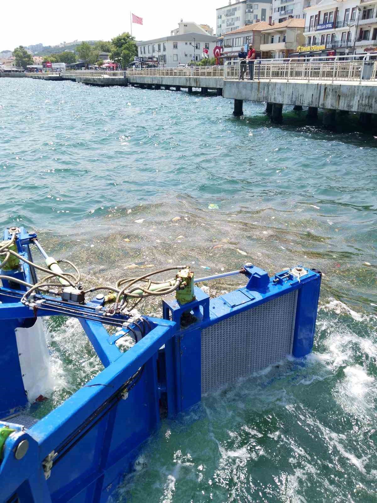 Büyükşehir’den deniz temizliği 