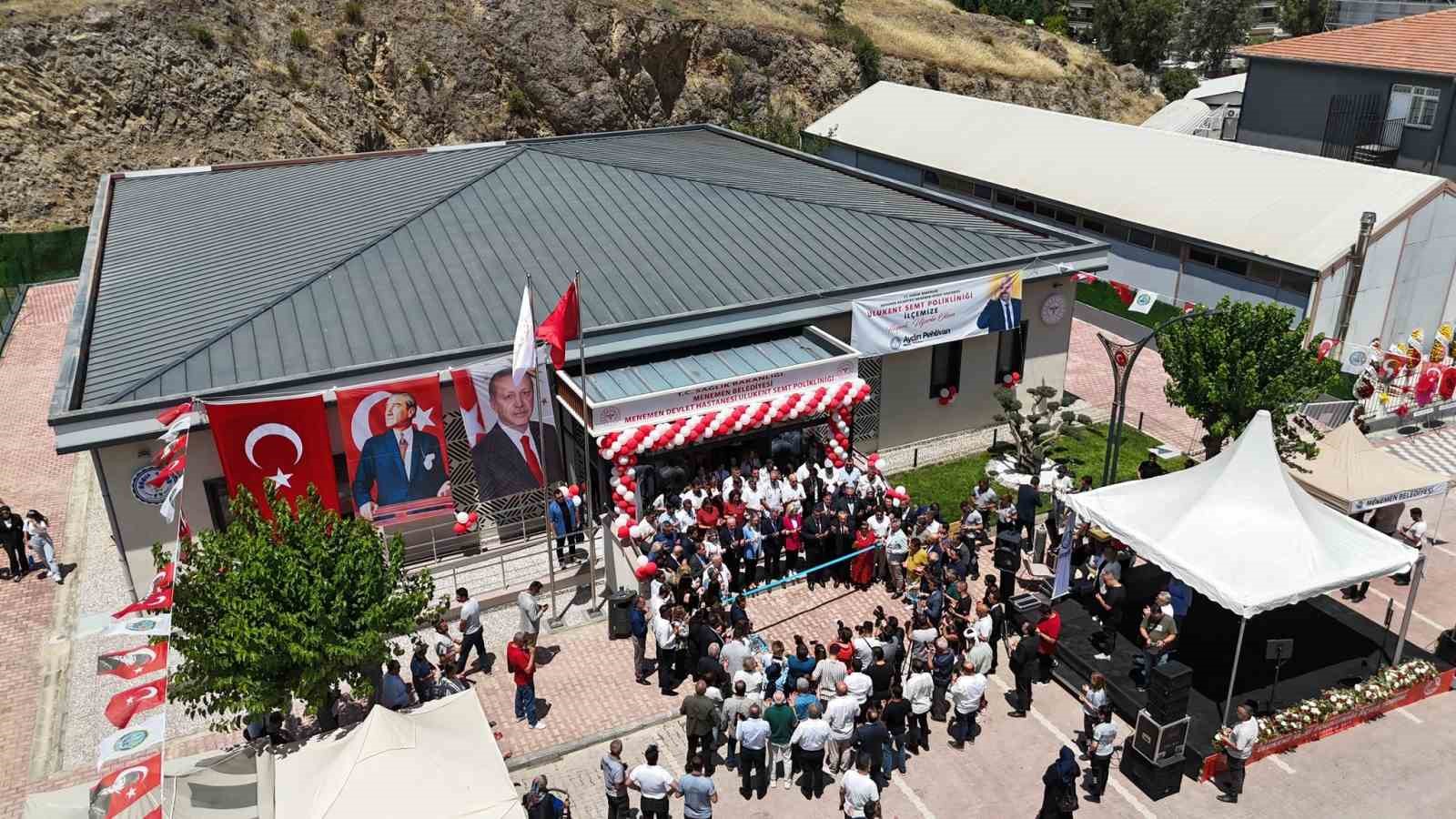 Menemen’de hastane konforunda poliklinik 