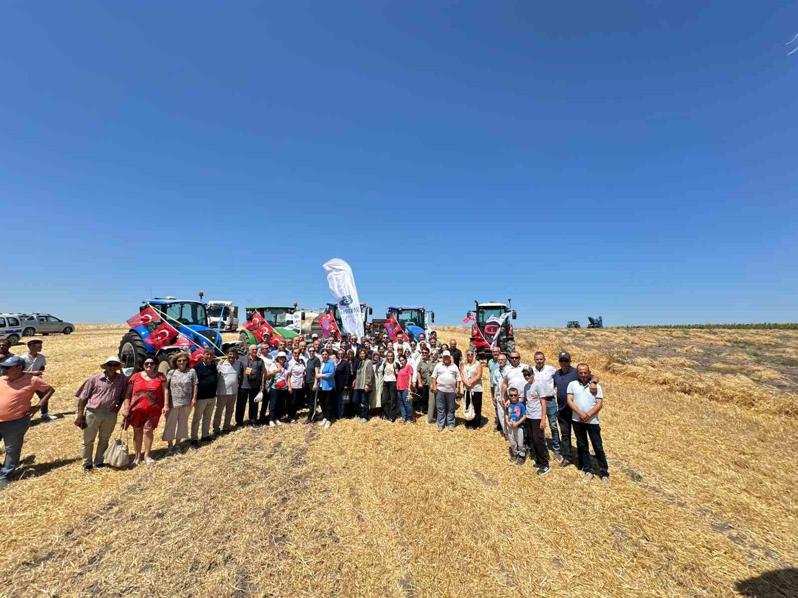 Bandırma’da nohut hasadı şenliği 