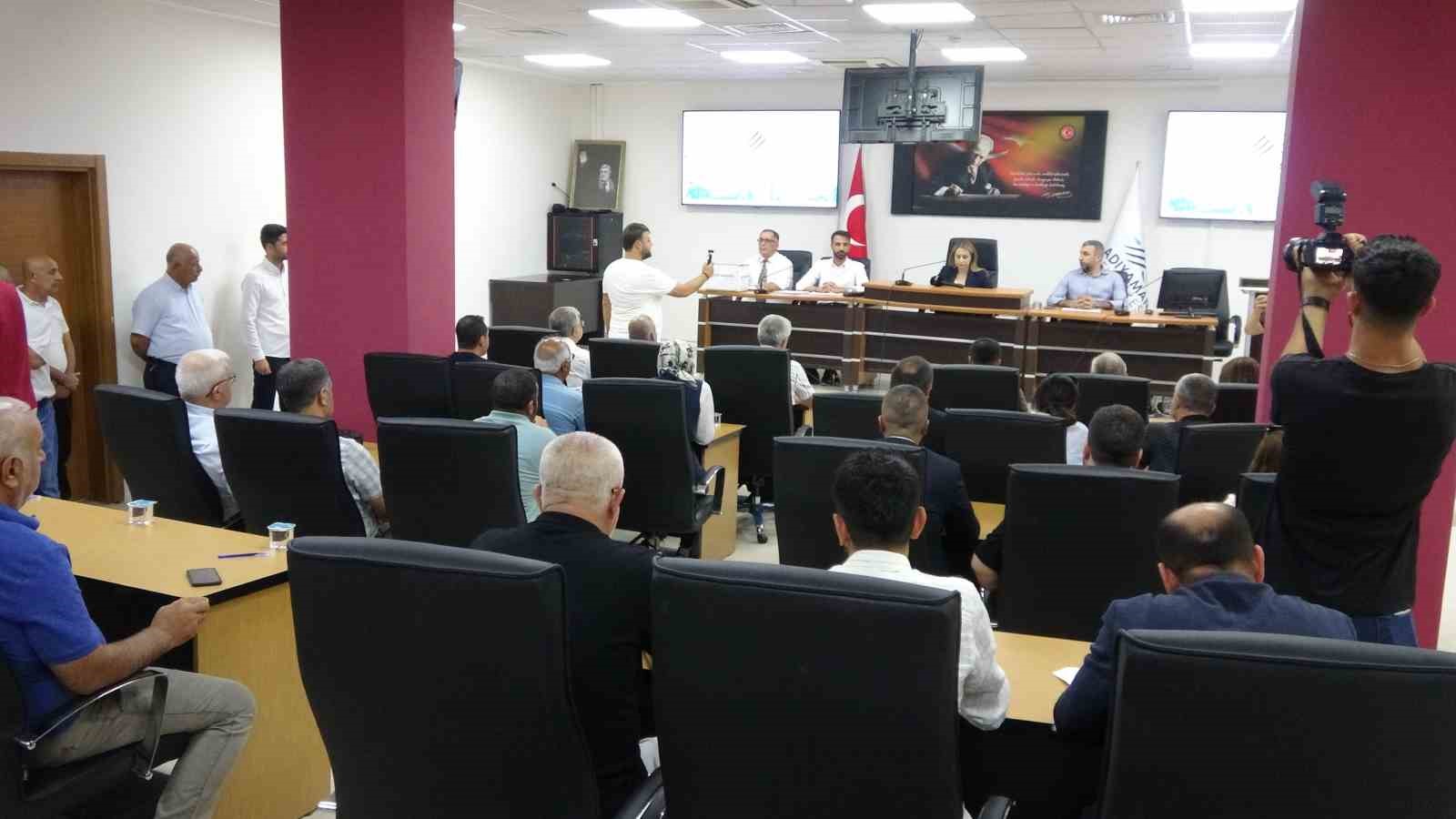 Adıyaman Belediye Meclisi Başkan Vekilini seçti 