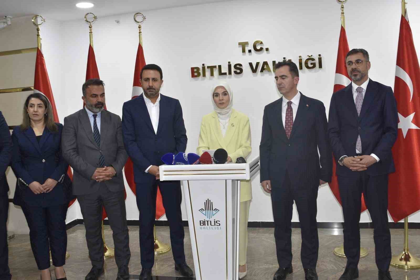 Aile ve Sosyal Hizmetler Bakanı Göktaş’ın Bitlis ziyareti 