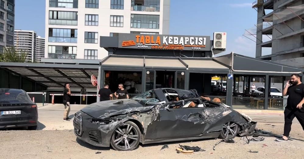 Vincin devrildiği anlar kamerada: Facia teğet geçti 