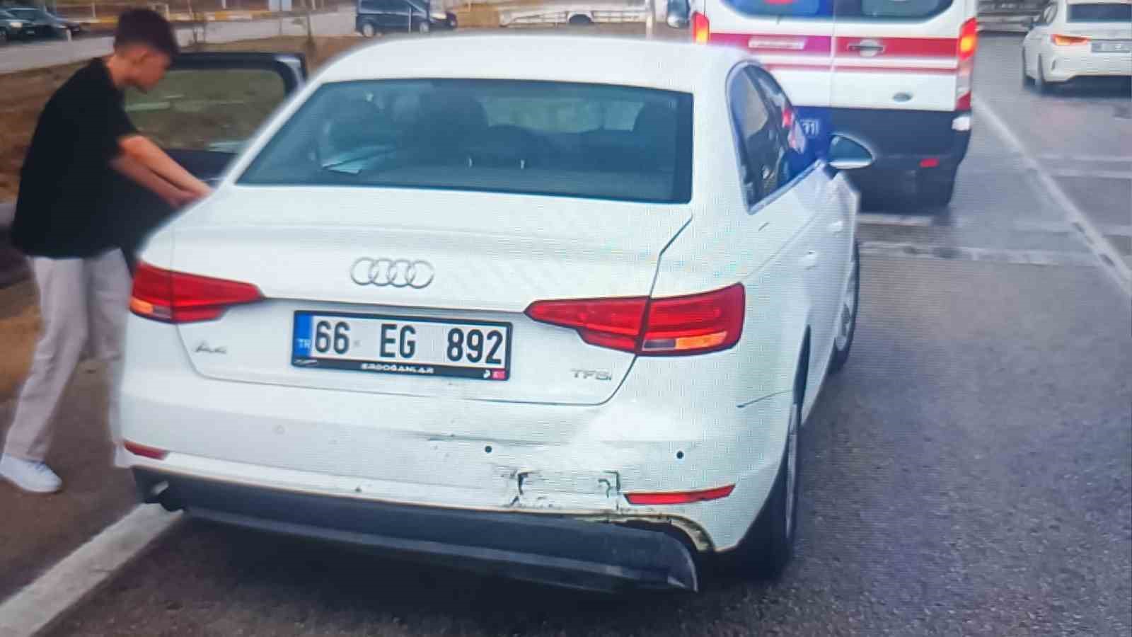 Kırıkkale’de iki otomobil çarpıştı: 5 yaralı 