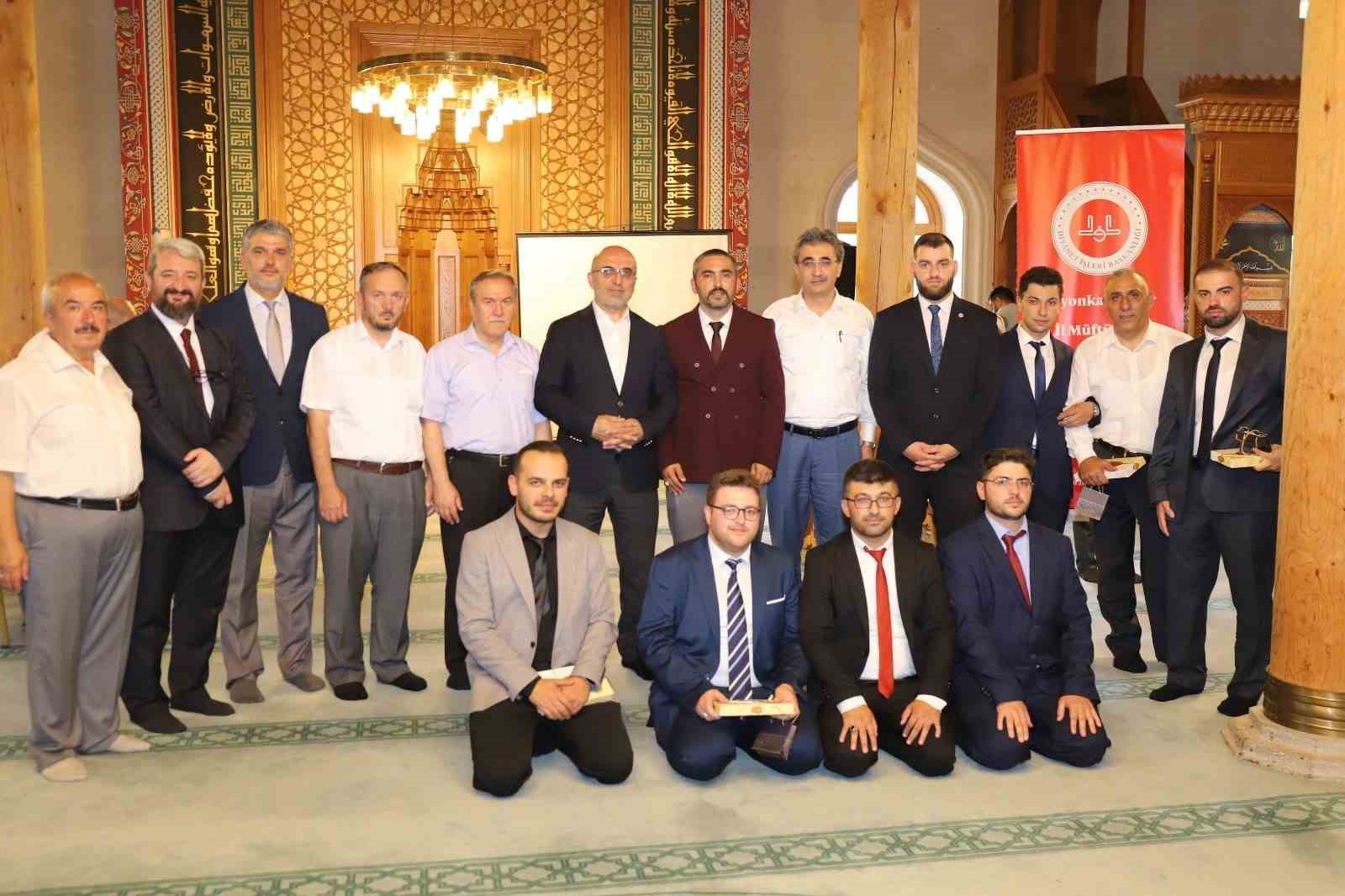 Ezanı Güzel Okuma Yarışması’nın bölge finali yapıldı 