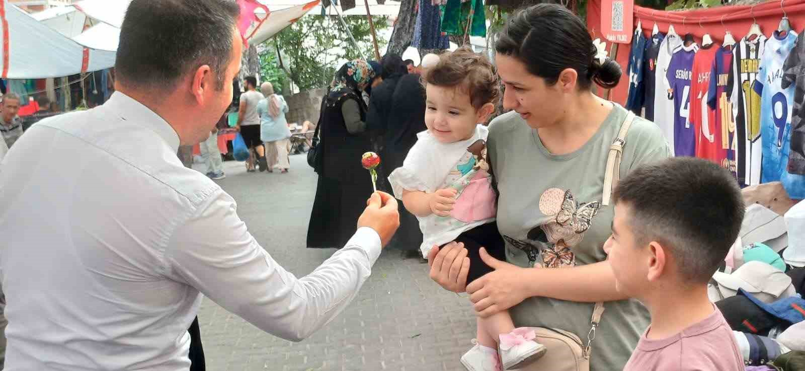 Cumayeri Kaymakamı vatandaşlara veda etti 