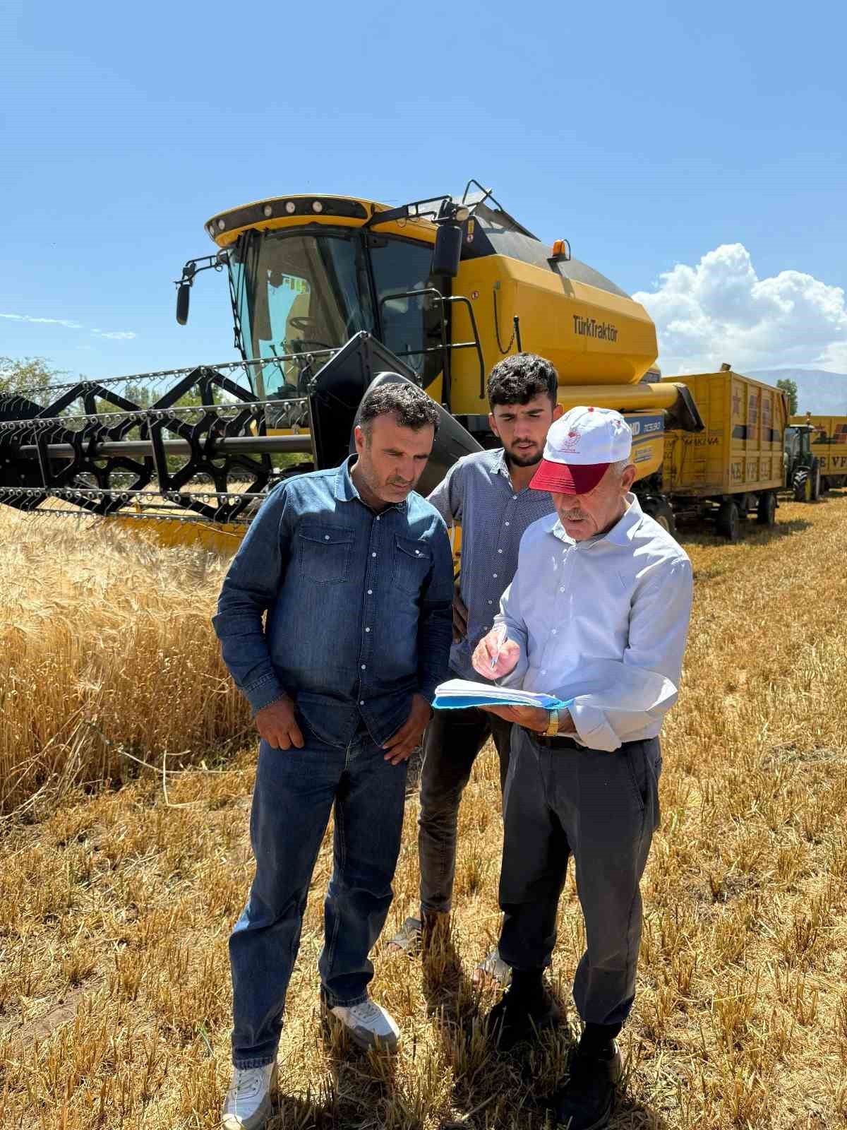Erzincan’da hasatla birlikte denetimler başladı 