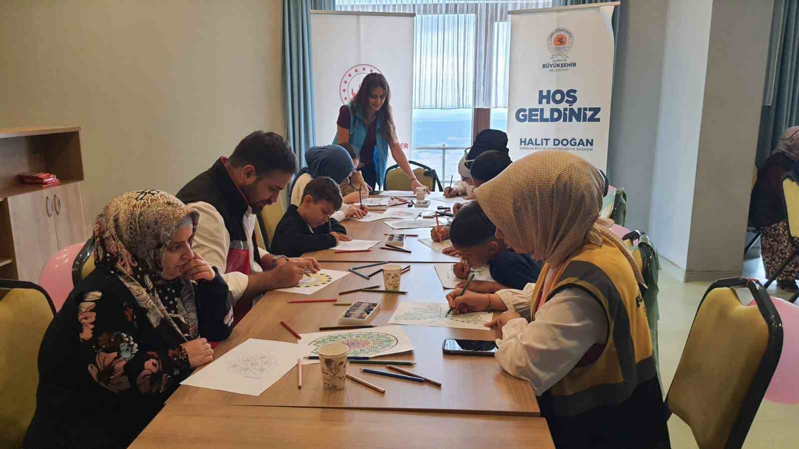 Engelliler Ladik Akdağ’da doğayla buluştu 