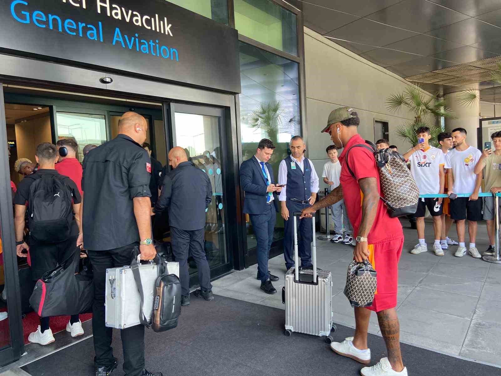 Galatasaray, Avusturya’ya gitti 