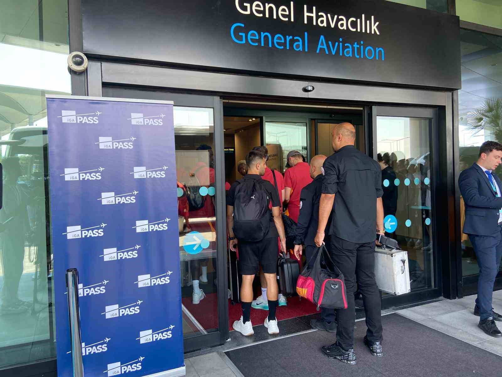 Galatasaray, Avusturya’ya gitti 