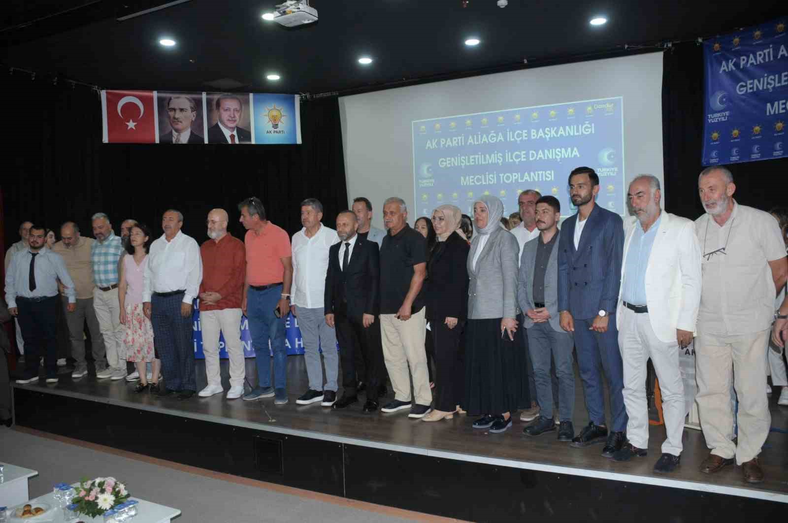 AK Parti Aliağa İlçe Danışma Meclisi Toplantısı gerçekleştirildi 