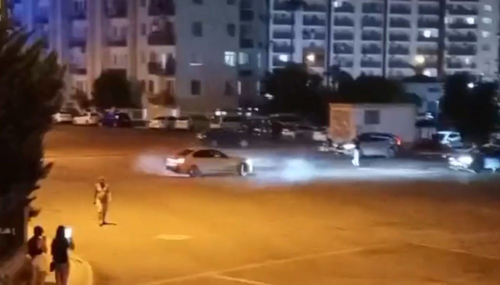 Mersin’de drift atan sürücüye 46 bin TL ceza 