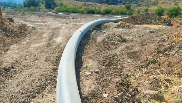 Osmaneli’de ikinci su hattı için çalışmalar başladı 