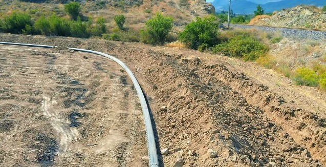 Osmaneli’de ikinci su hattı için çalışmalar başladı 