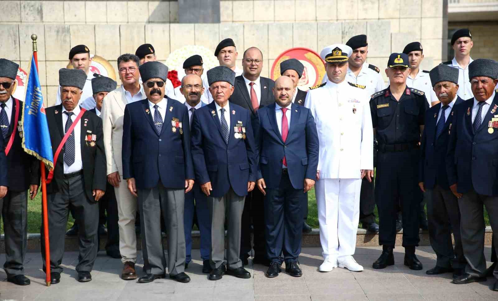 Mersin’de Kıbrıs Barış Harekatı’nın 51. yılı törenle kutlandı 