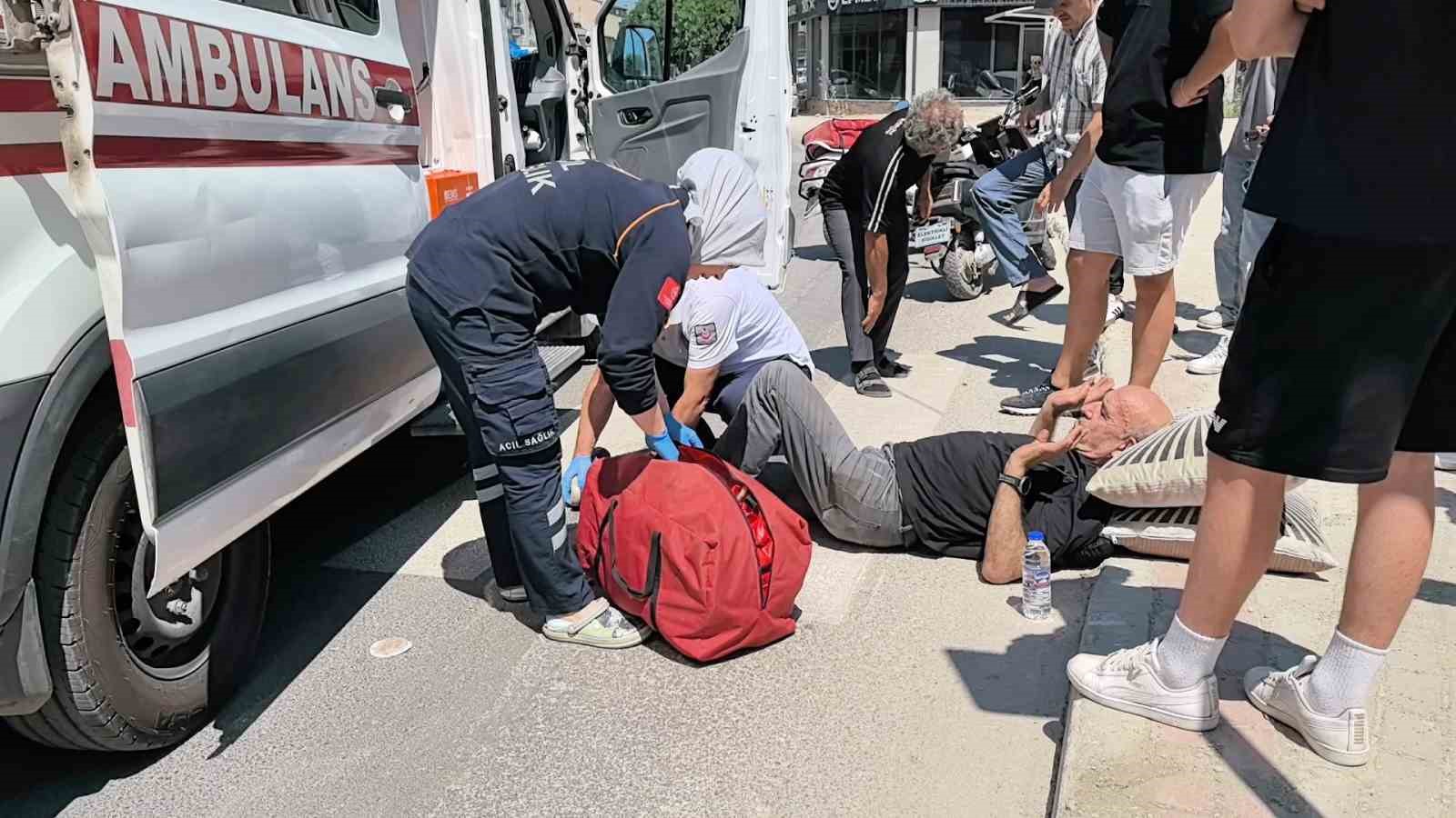 Bursa’da cip ile elektrikli bisiklet çarpıştı: 1 yaralı 