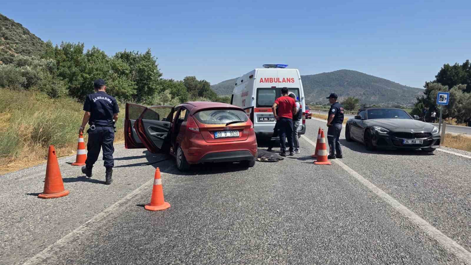 Muğla’da trafik kazası: 1 ölü, 2 yaralı 