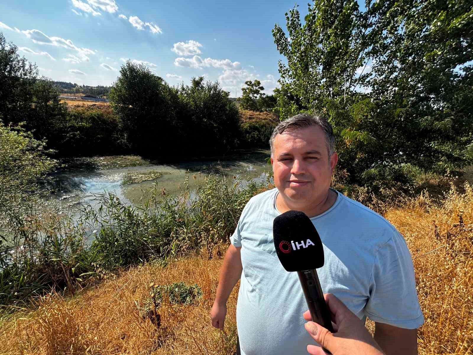 Lüleburgaz Deresi’nin rengi değişti 