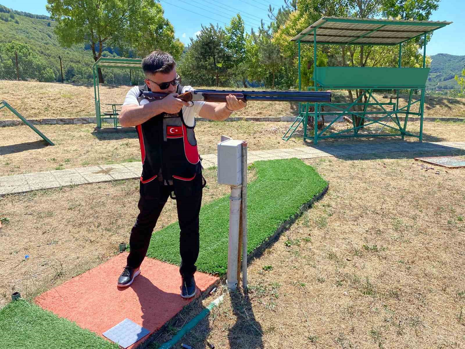 Düzce’de trap-skeet yarışması düzenlendi 