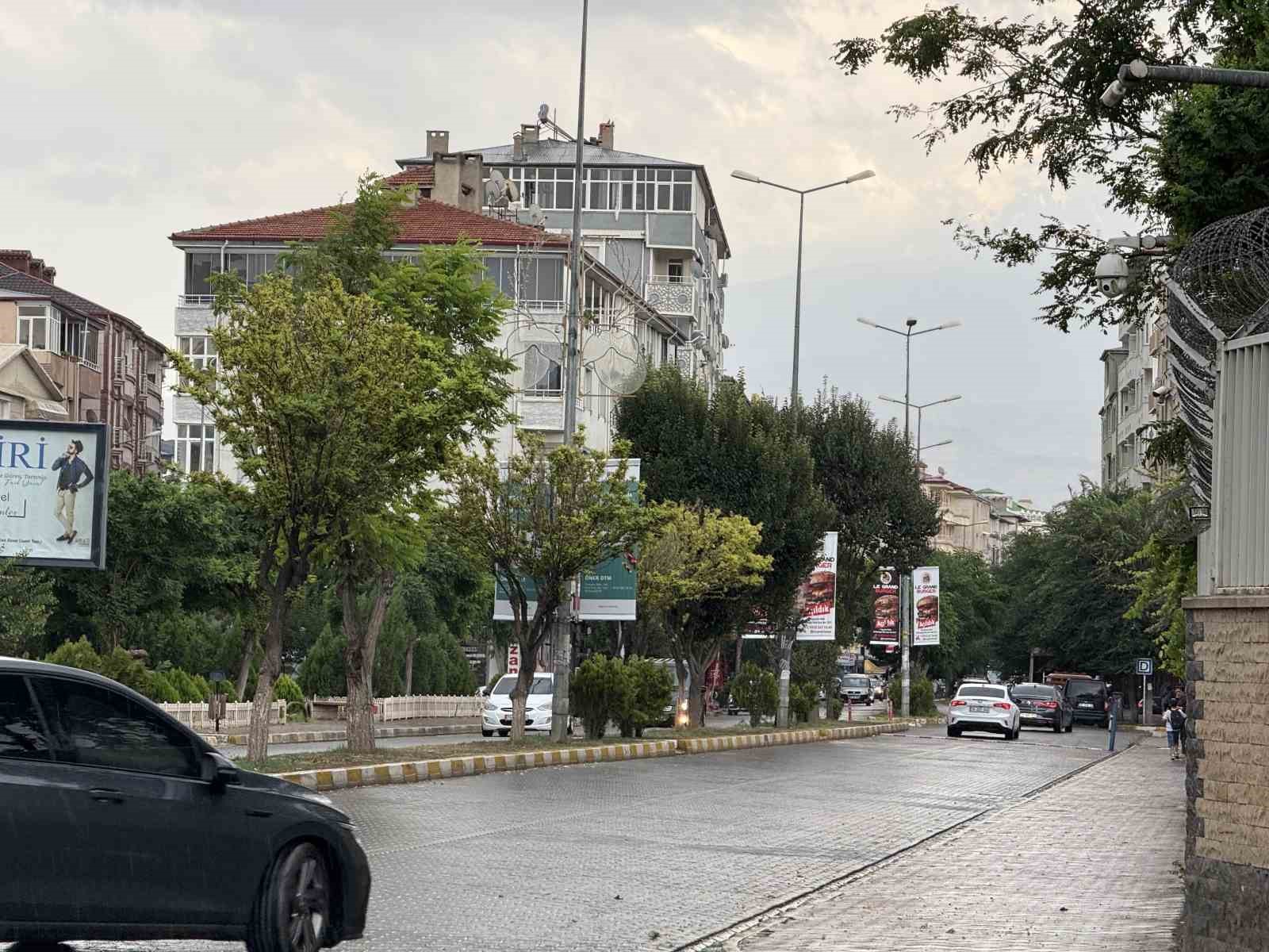 Iğdır’da kavurucu sıcakların ardından sağanak yağış etkili oldu 