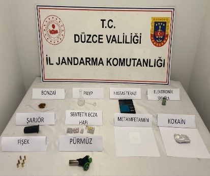 Düzce’de 67 şüpheliye uyuşturucudan işlem yapıldı 