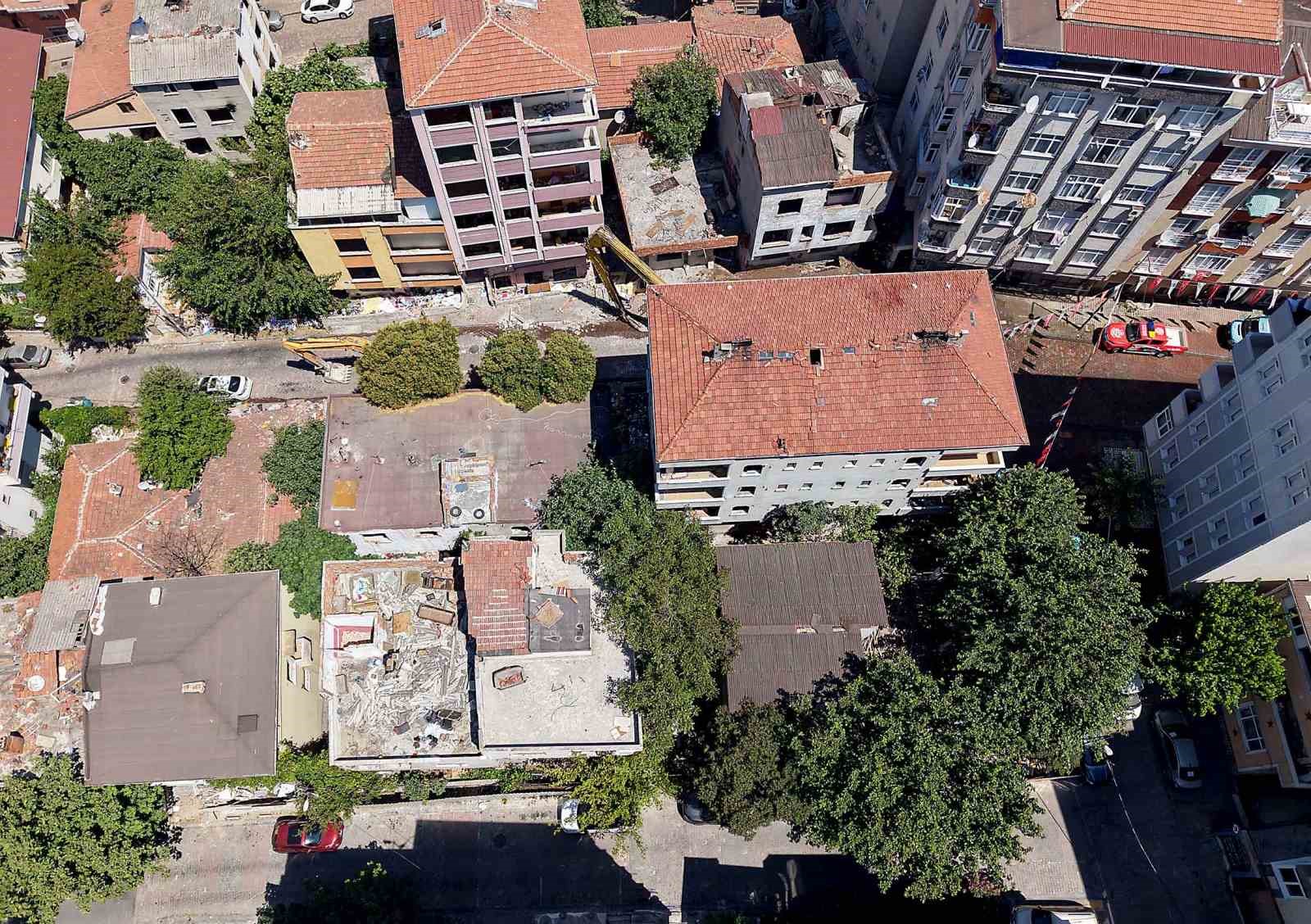 Bahçelievler’de kentsel dönüşüm kapsamında 69 bağımsız bölüm yıkıldı 
