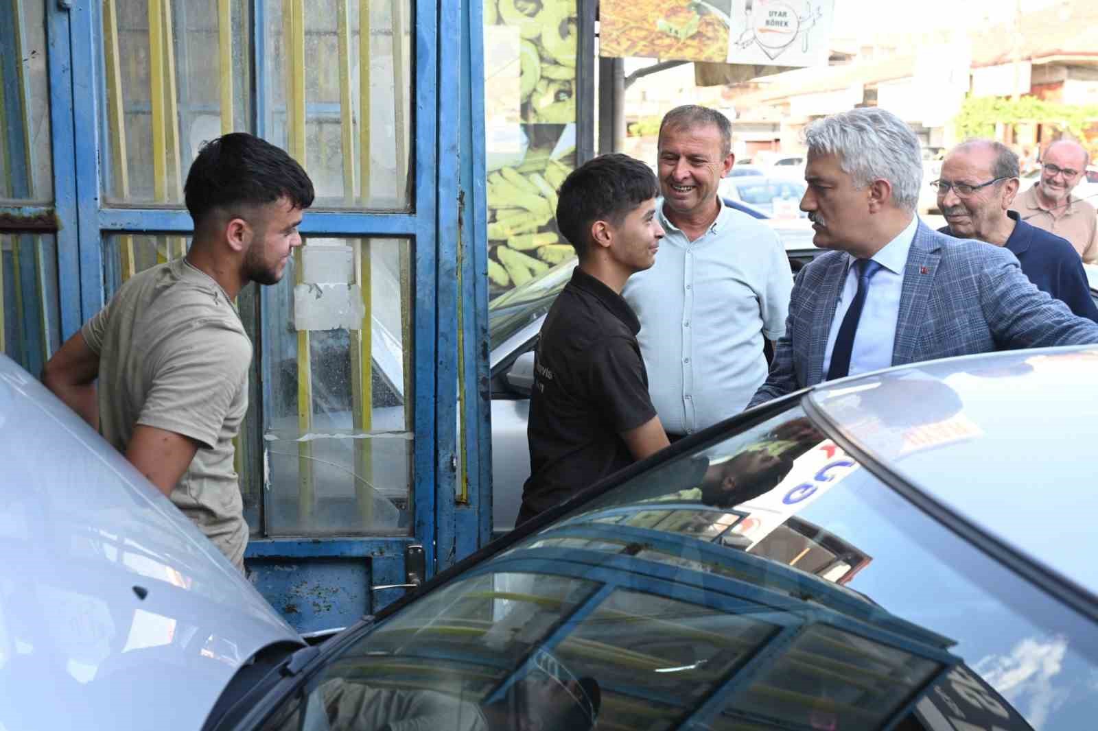 Kırıkkale Valisi Makas esnafla buluştu, talepleri dinledi 