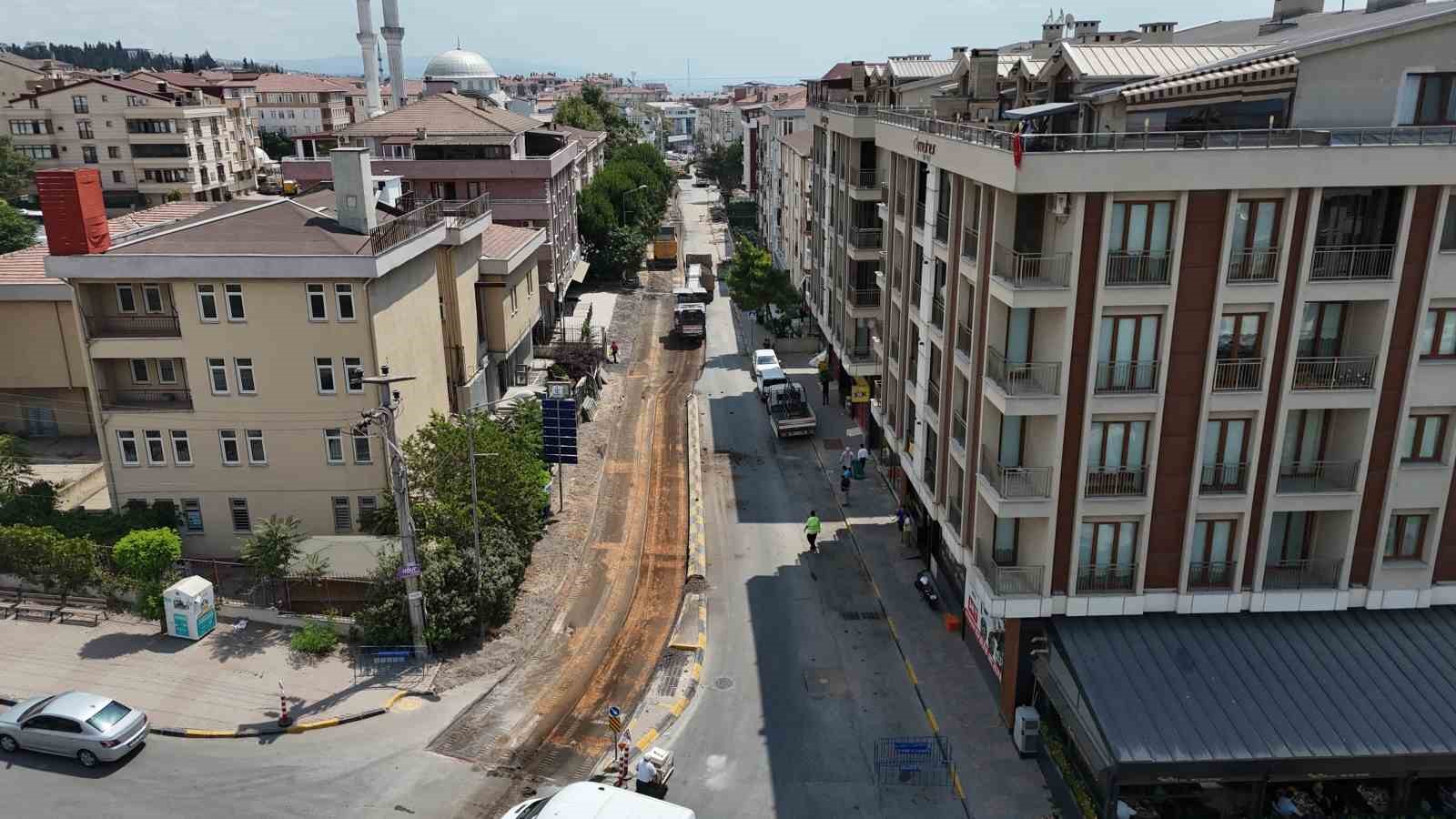 Darıca’daki Ali Arıcan Caddesi yenileniyor 