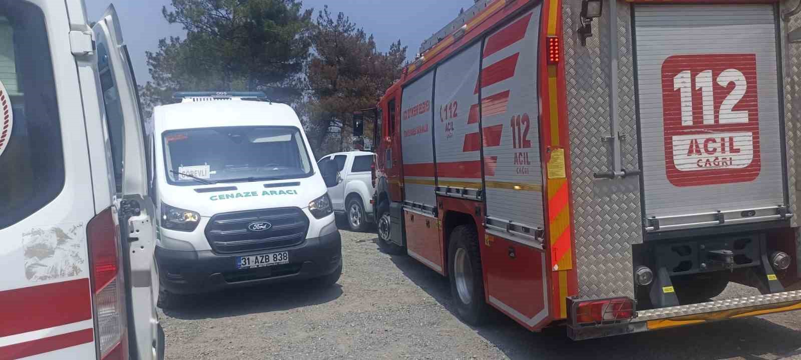 Uçurumdan yuvarlanan motosikletli hayatını kaybetti 