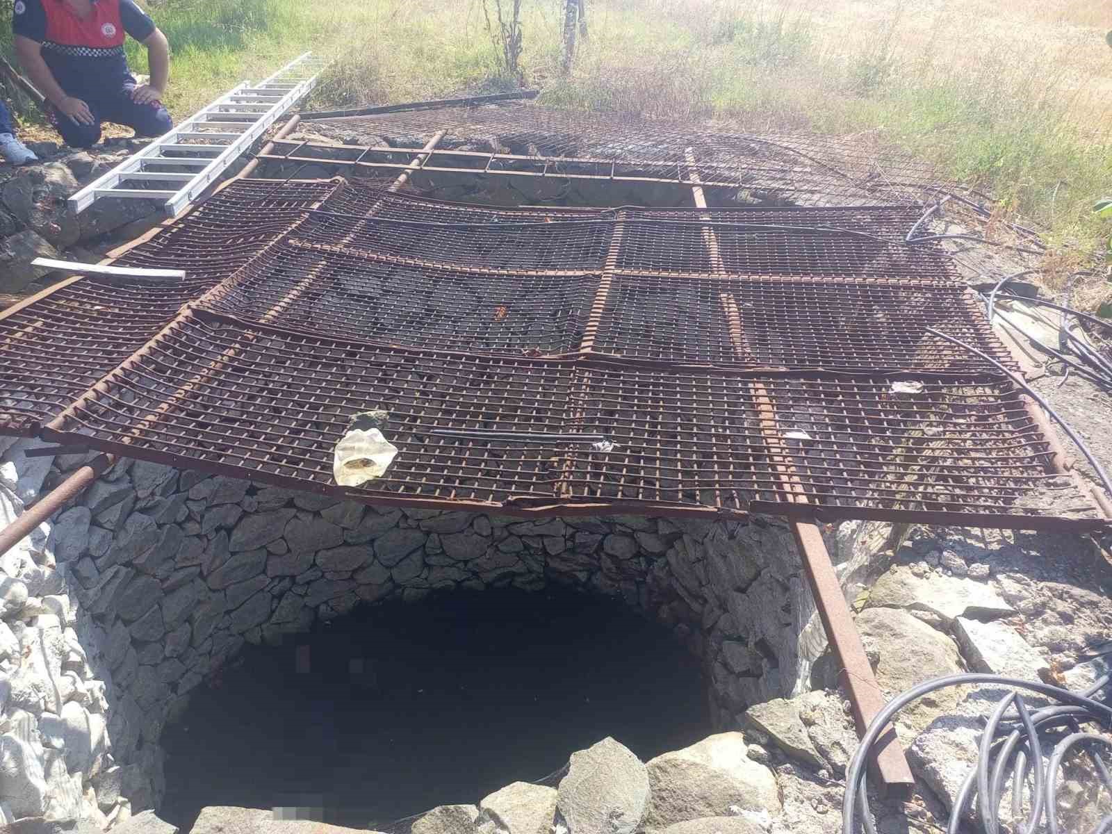 Sebze bahçesine gitti, su kuyusunda ölü bulundu 