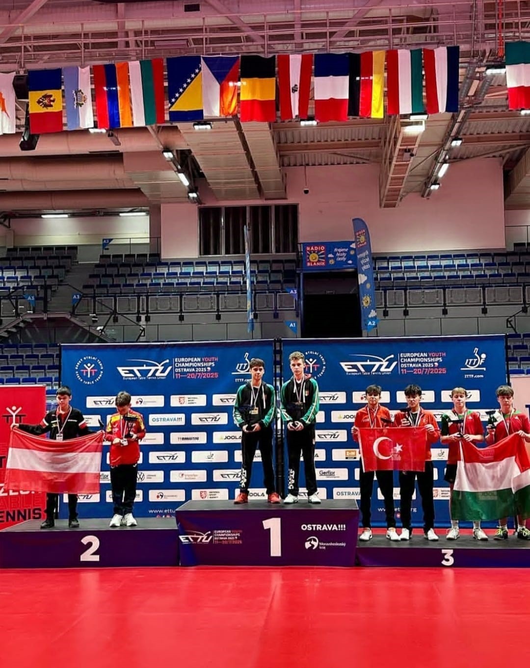 Kocasinan’ın milli sporcusu Kenan Eren Kahraman, Avrupa ikincisi oldu 