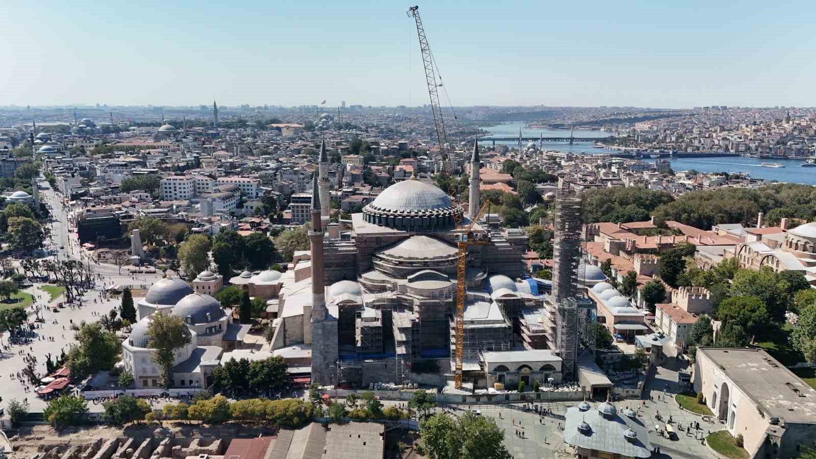 5 yıl önce ibadete açıldı: Fethin sembolü Ayasofya Camii’nde meydana gelen değişimler 