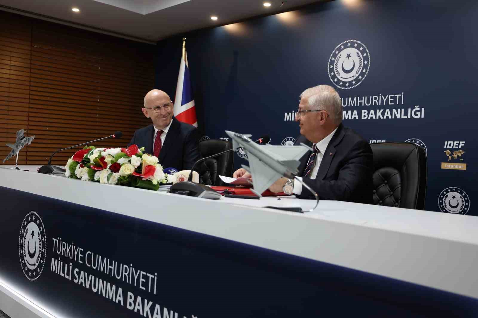 MSB duyurdu: Eurofighter Typhoon için mutabakat zaptı imzalandı 